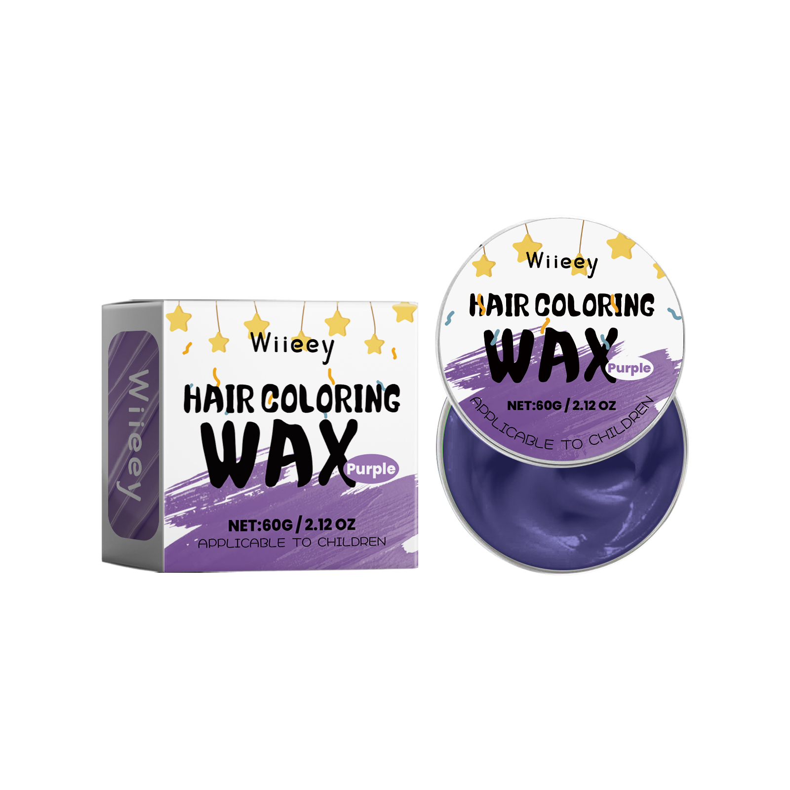 Wiieey Hair Coloring Products essence botanical gentle 60g(蓝色/白色/紫色/绿色/橙色/粉色/黄色/灰色) | Premium Hair Care - Image 20