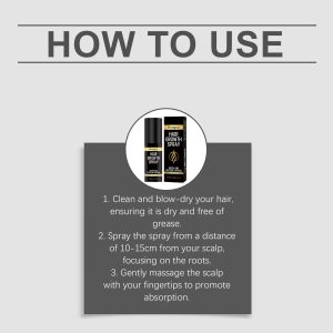 EELHOE Hair Spray – Root Strengthening & Hair Densifying & Damage Repair 100ml