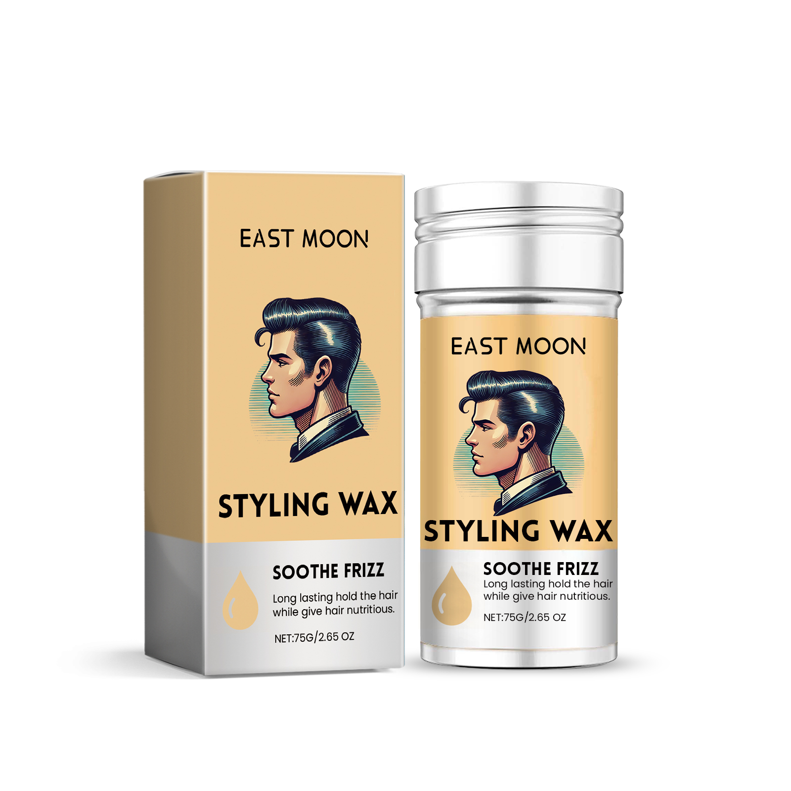 East Moon Hair Mousse & Gel styling portable 75g | Premium Hair Care - Image 7