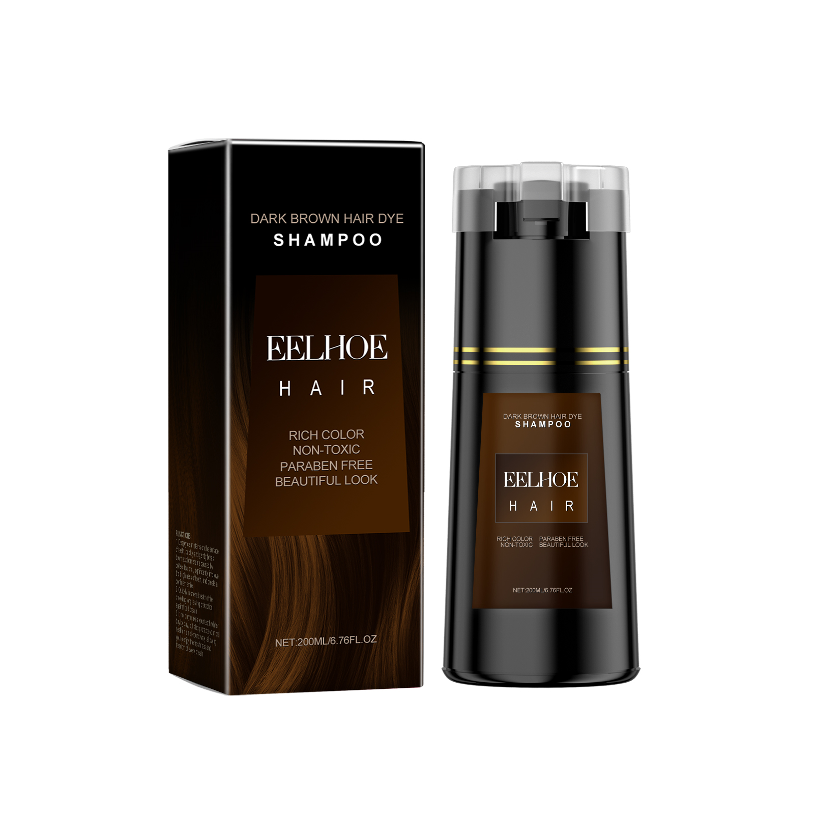 EELHOE Shampoo shampoo botanical gentle 200ml | Premium Hair Care - Image 9