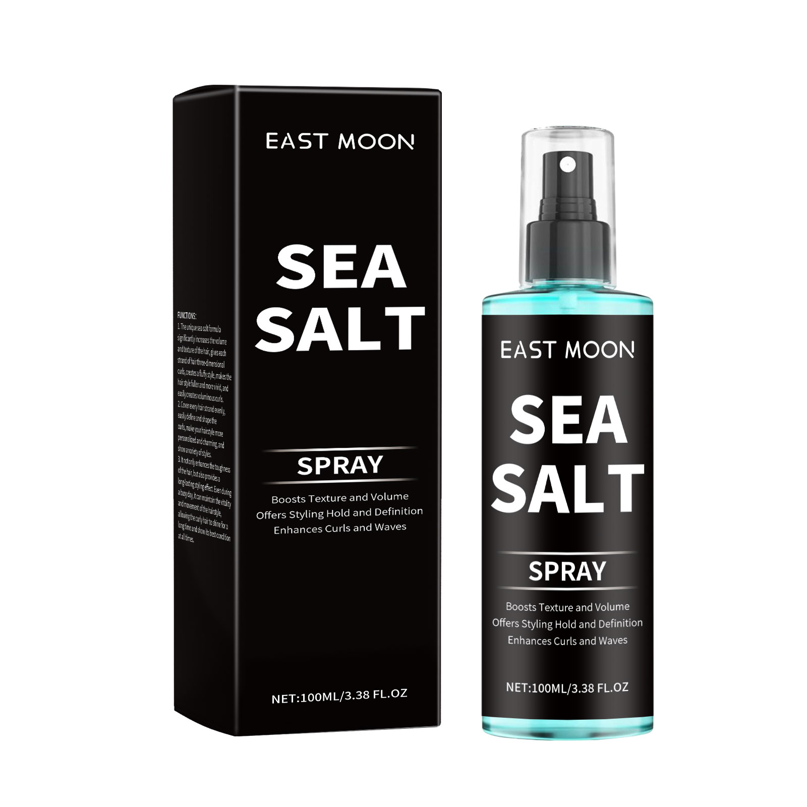 East Moon Hair Mousse & Gel refreshing styling spray 100ml | Premium Hair Care