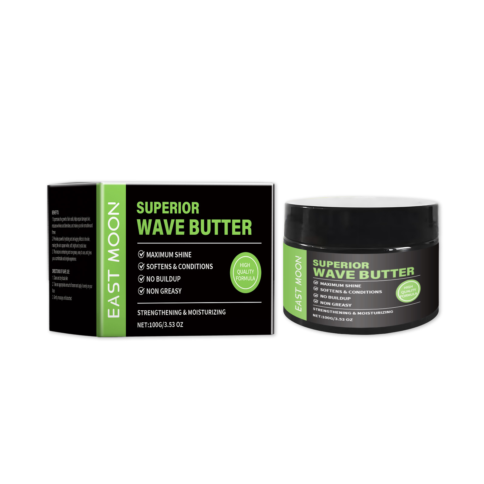 East Moon Hair Mousse & Gel volumizing refreshing styling 100g | Premium Hair Care