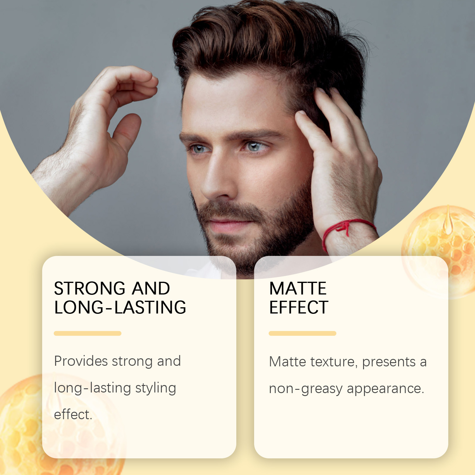 East Moon Hair Mousse & Gel volumizing refreshing styling 85g | Premium Hair Care - Image 4