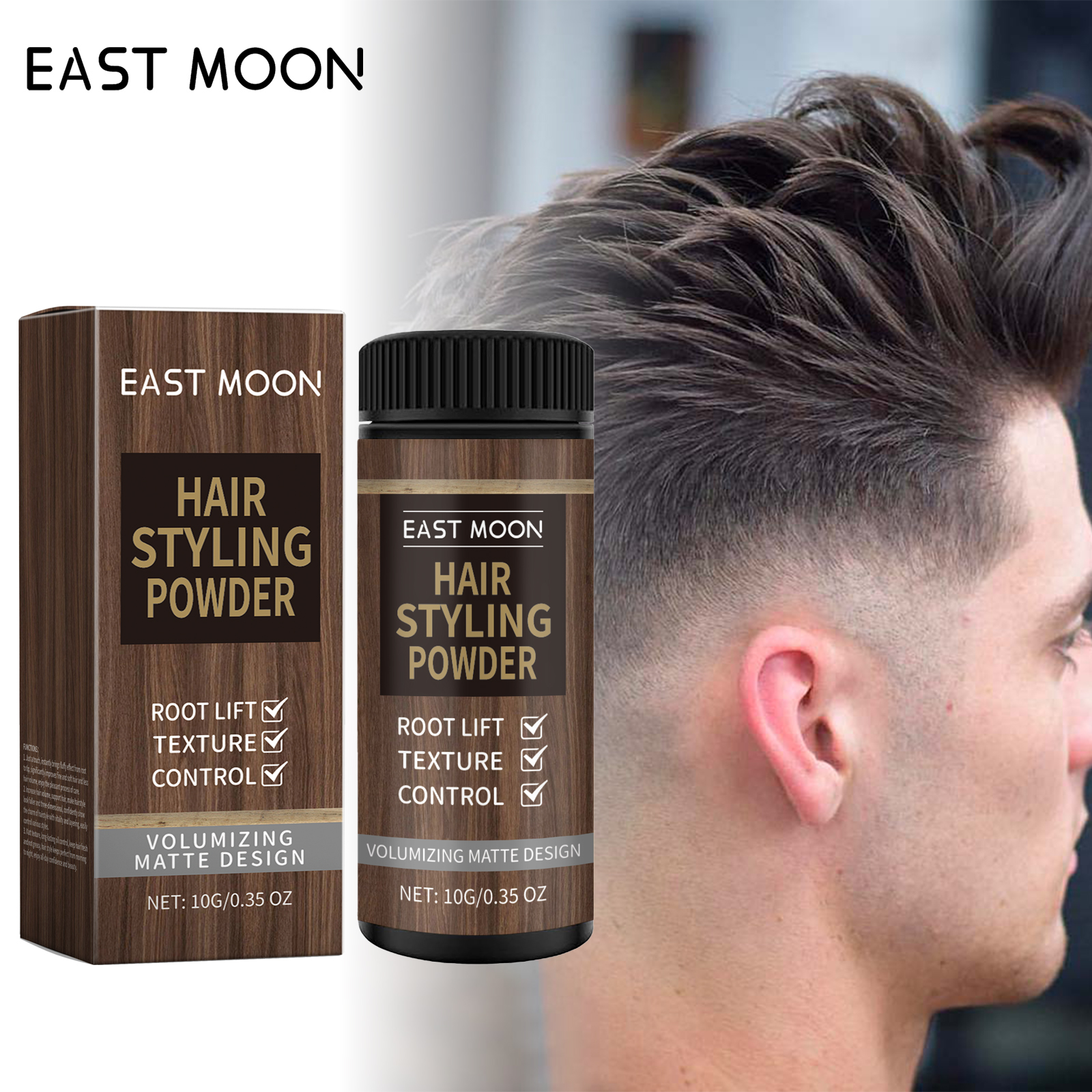East Moon Hair Mousse & Gel oil control refreshing styling 10g | Premium Hair Care - Image 2