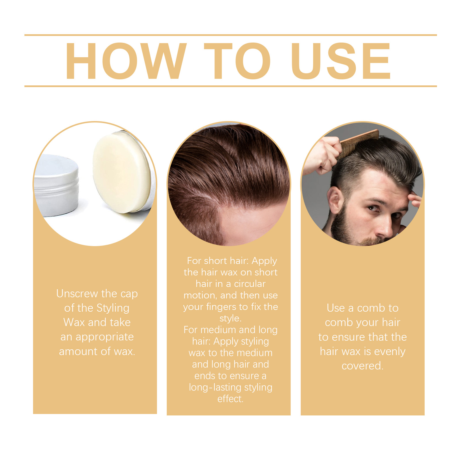 East Moon Hair Mousse & Gel styling portable 75g | Premium Hair Care - Image 6