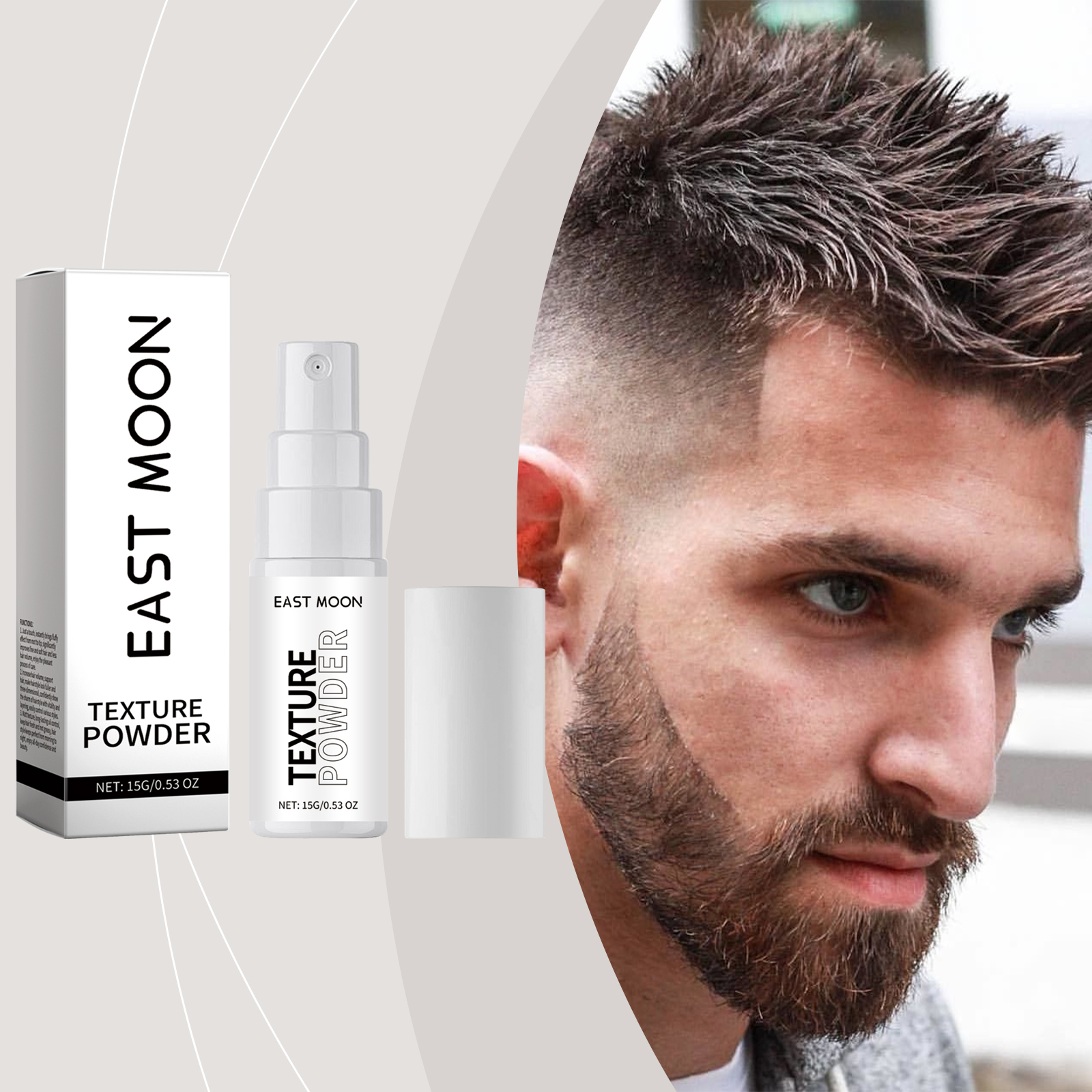 East Moon Hair Mousse & Gel volumizing oil control refreshing 15g | Premium Hair Care - Image 2
