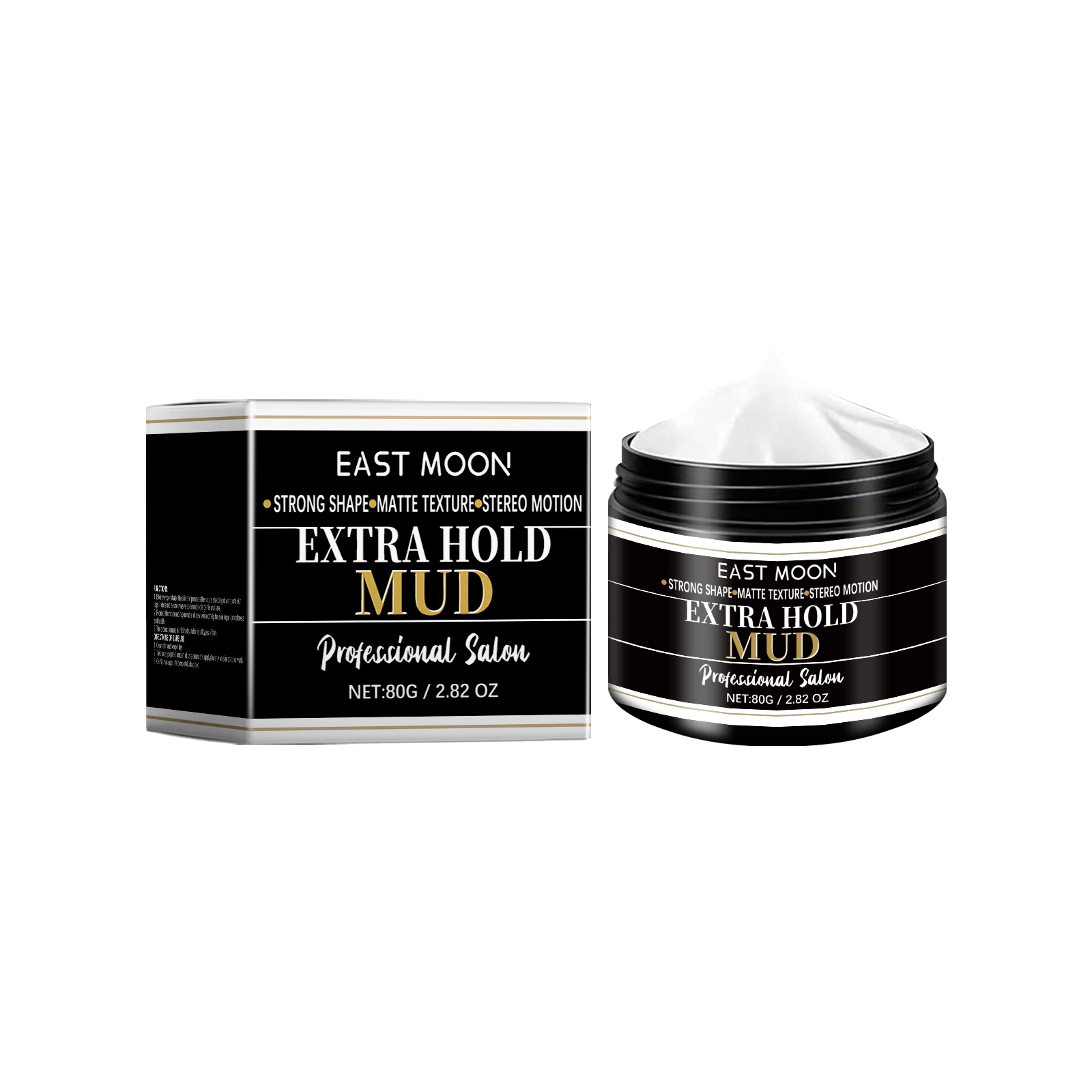 East Moon Hair Mousse & Gel refreshing styling natural 80g | Premium Hair Care