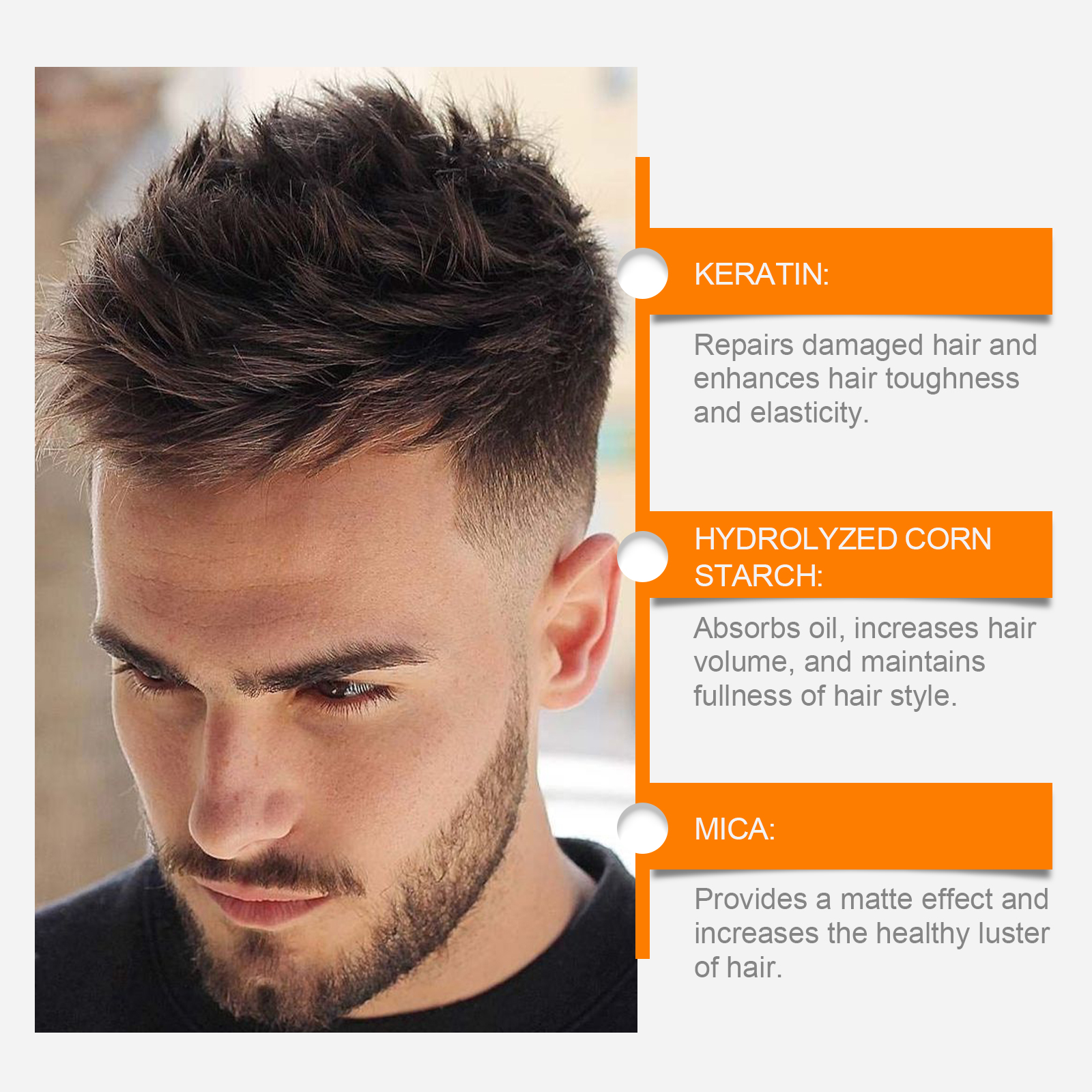 East Moon Hair Mousse & Gel volumizing oil control refreshing 10g | Premium Hair Care - Image 4