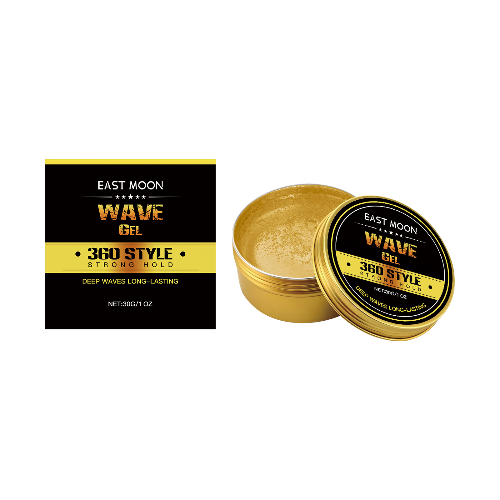 East Moon Hair Mousse & Gel smooth styling volumizing 30g | Premium Hair Care
