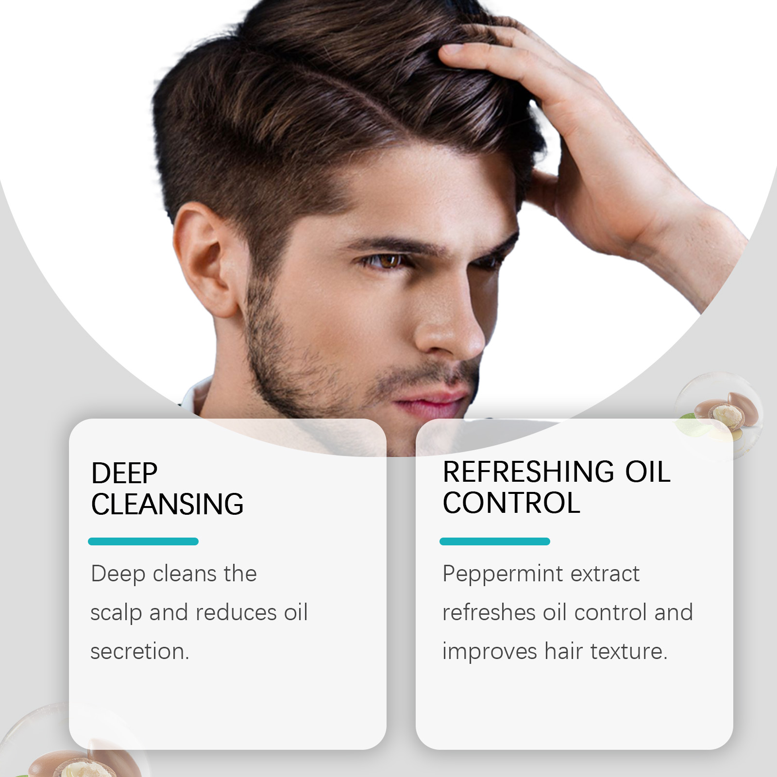 East Moon Shampoo shampoo oil control refreshing 100ml | Premium Hair Care - Image 4