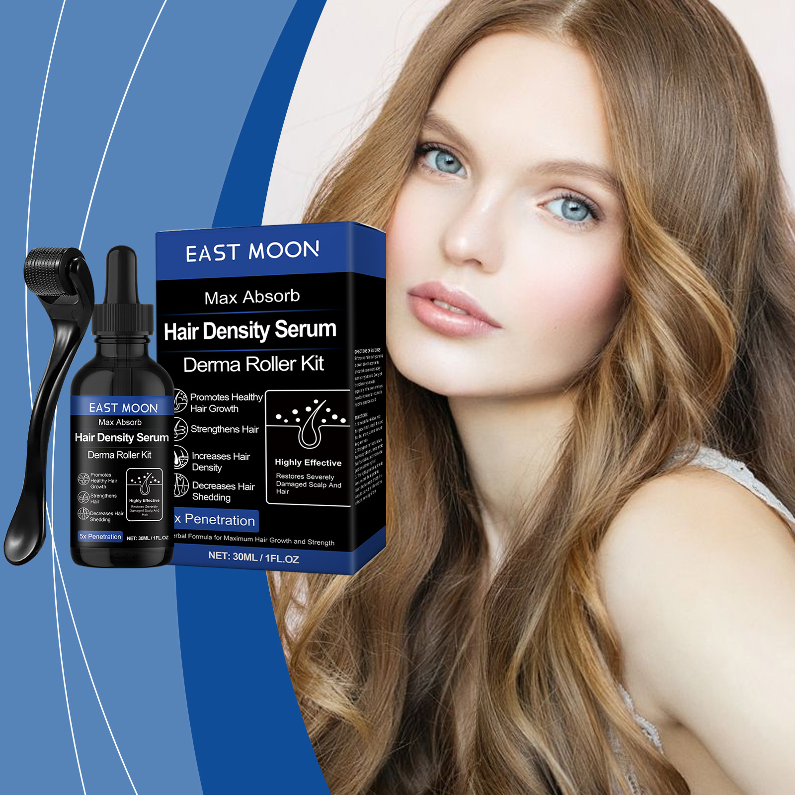 East Moon Hair Growth Products hair care essence 1set | Premium Hair Care - Image 2