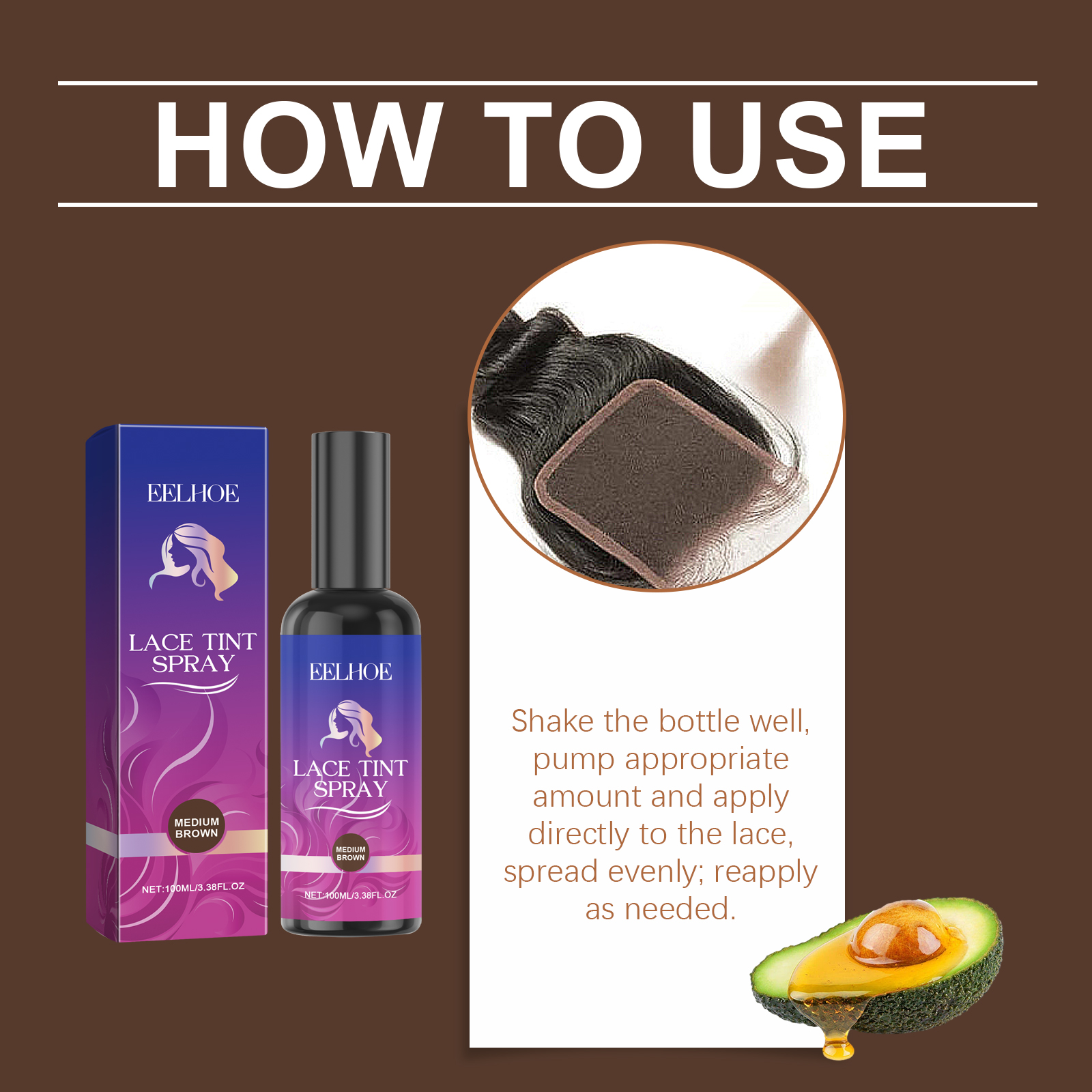 EELHOE Hair Mousse & Gel styling 100ml | Premium Hair Care - Image 6