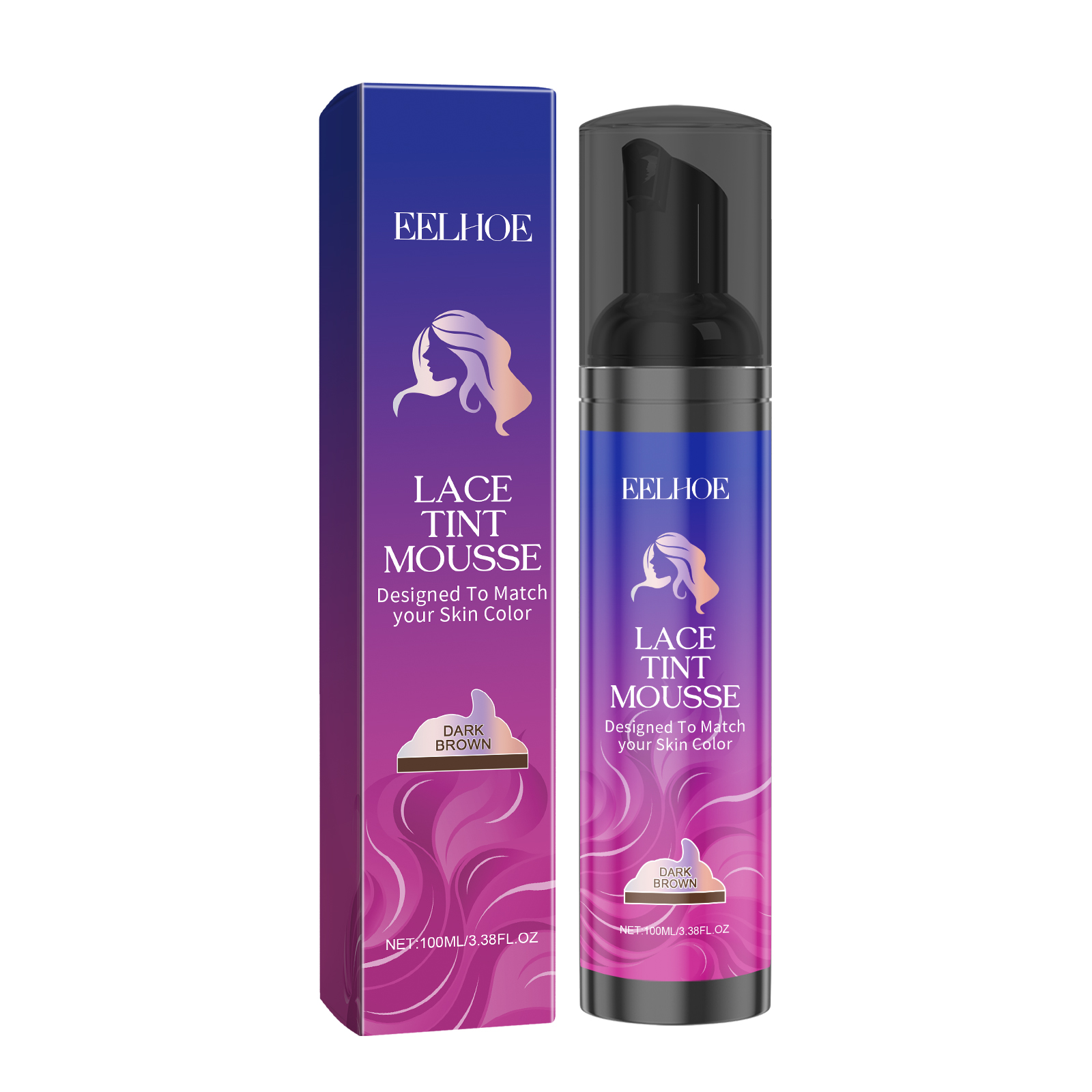 EELHOE Hair Mousse & Gel styling 100ml | Premium Hair Care