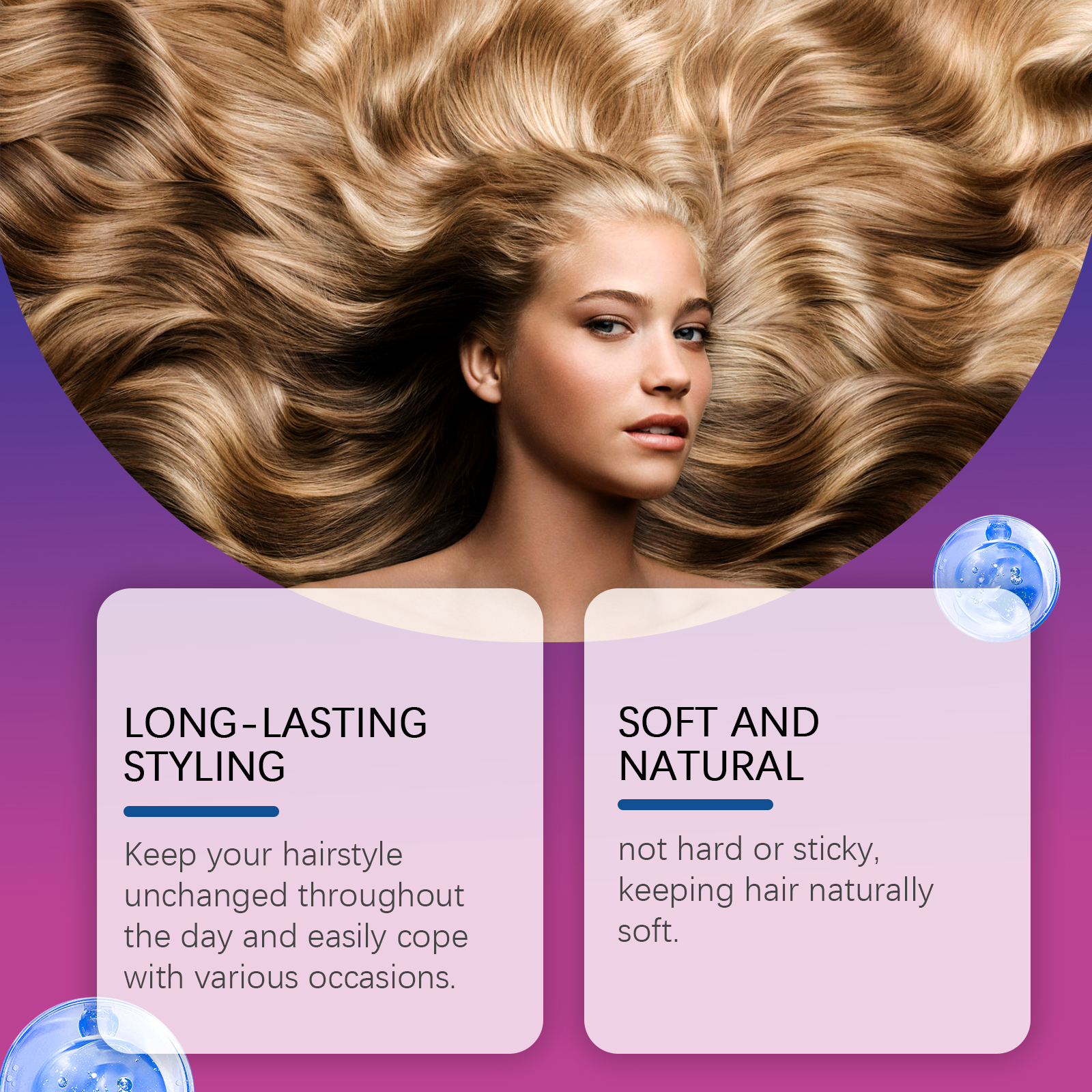 EELHOE Hair Mousse & Gel styling 100ml | Premium Hair Care - Image 3