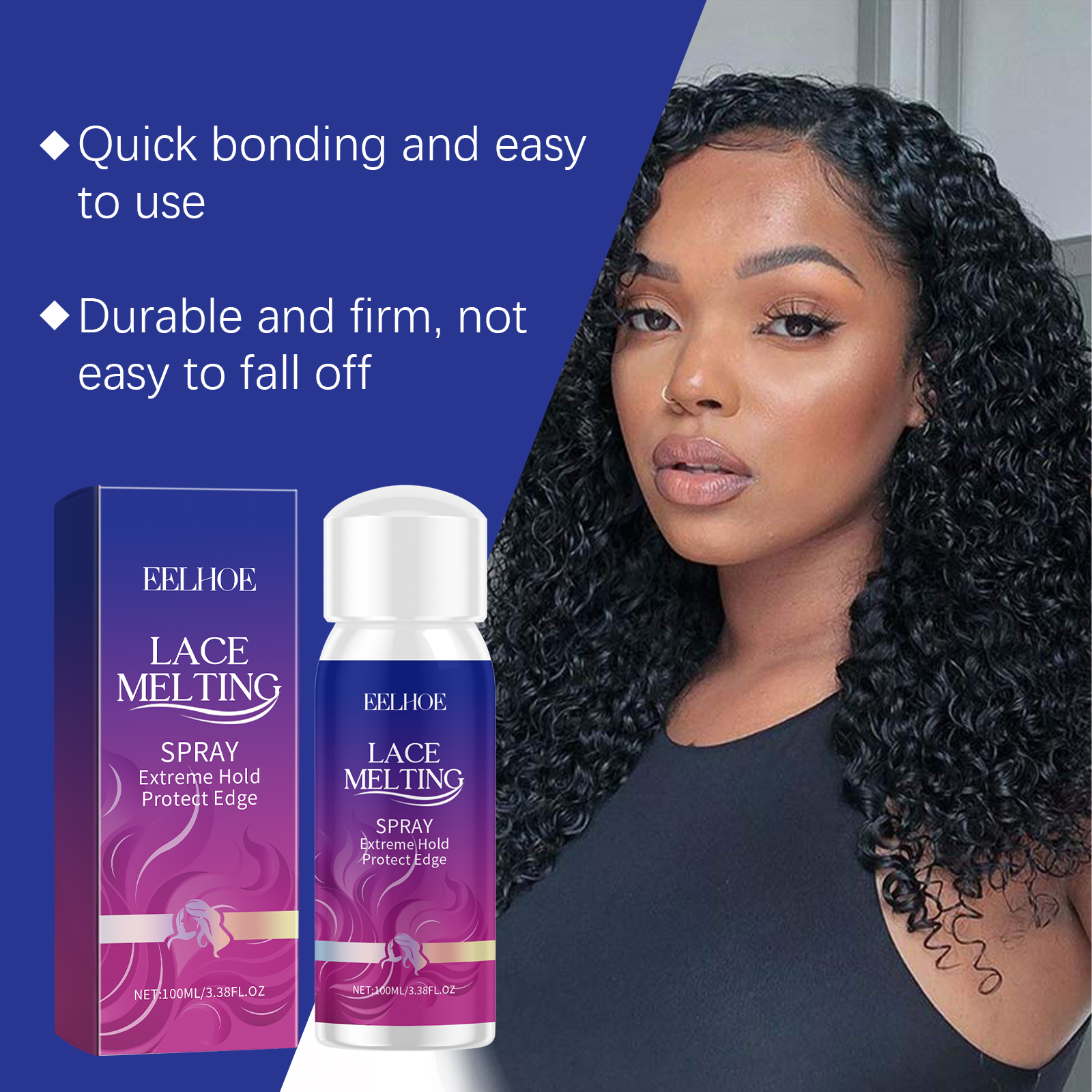 EELHOE Hair Mousse & Gel styling spray 100ml | Premium Hair Care - Image 4