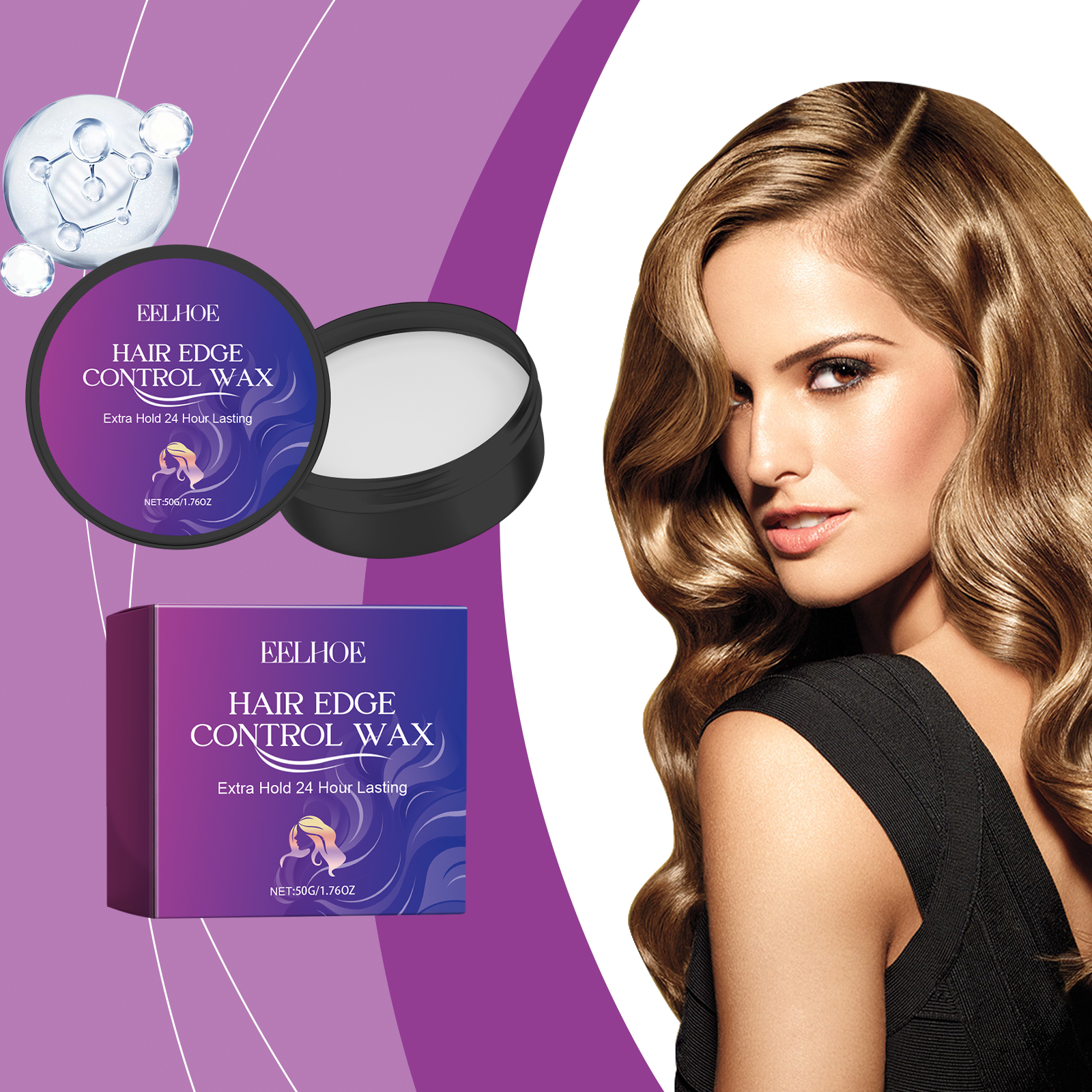 EELHOE Hair Mousse & Gel styling 50g | Premium Hair Care - Image 2