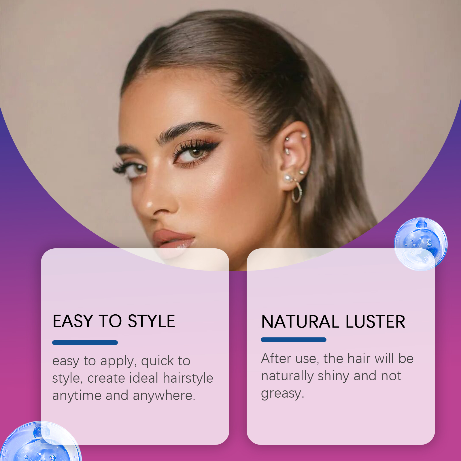 EELHOE Hair Mousse & Gel styling 50g | Premium Hair Care - Image 3