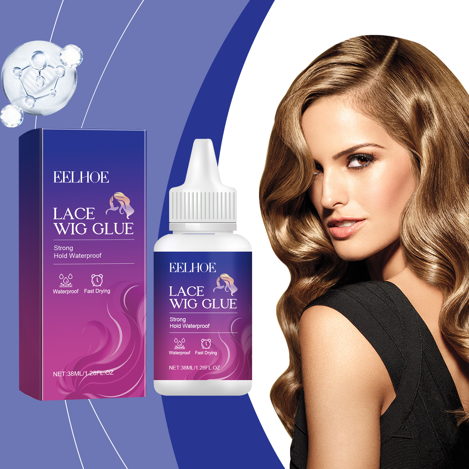 EELHOE Hair Mousse & Gel styling 38ml | Premium Hair Care - Image 2