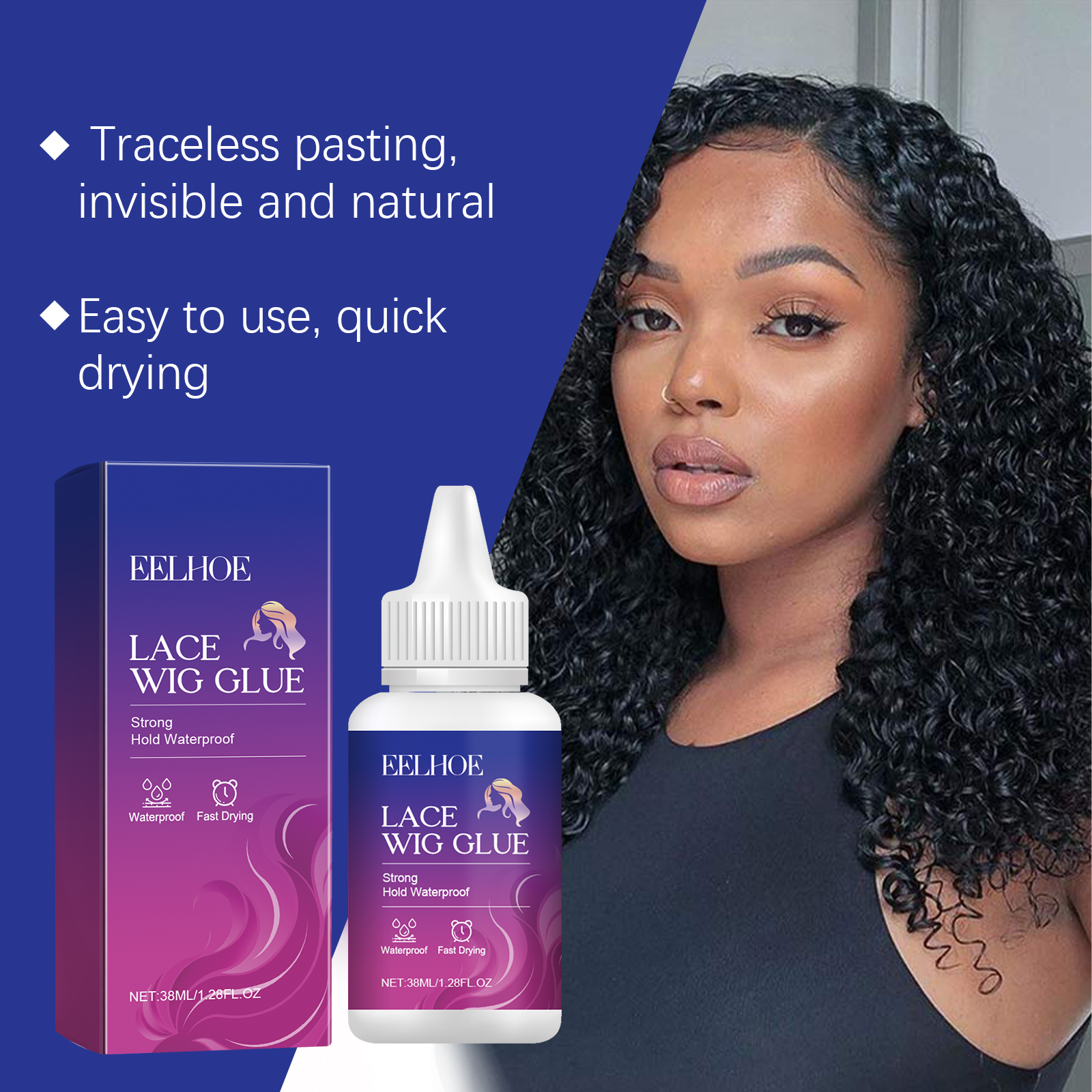 EELHOE Hair Mousse & Gel styling 38ml | Premium Hair Care - Image 3