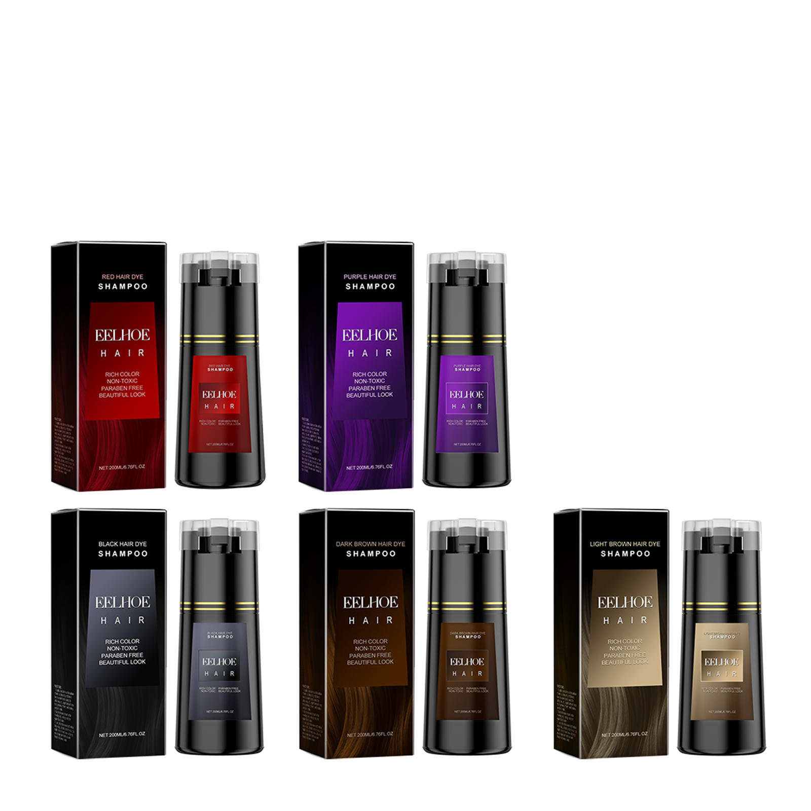 EELHOE Shampoo shampoo botanical gentle 200ml | Premium Hair Care