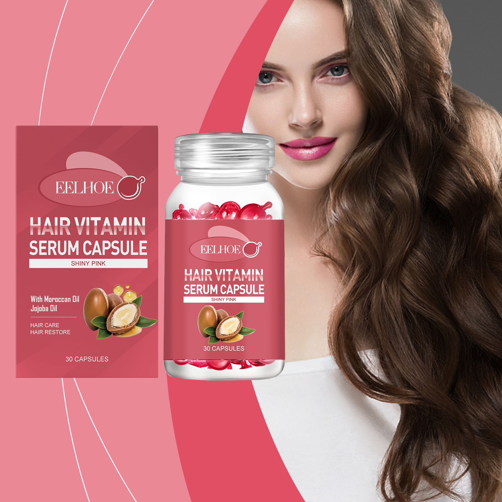 EELHOE Hair Oils & Treatments hair treatment smooth oil 30pieces | Premium Hair Care - Image 2