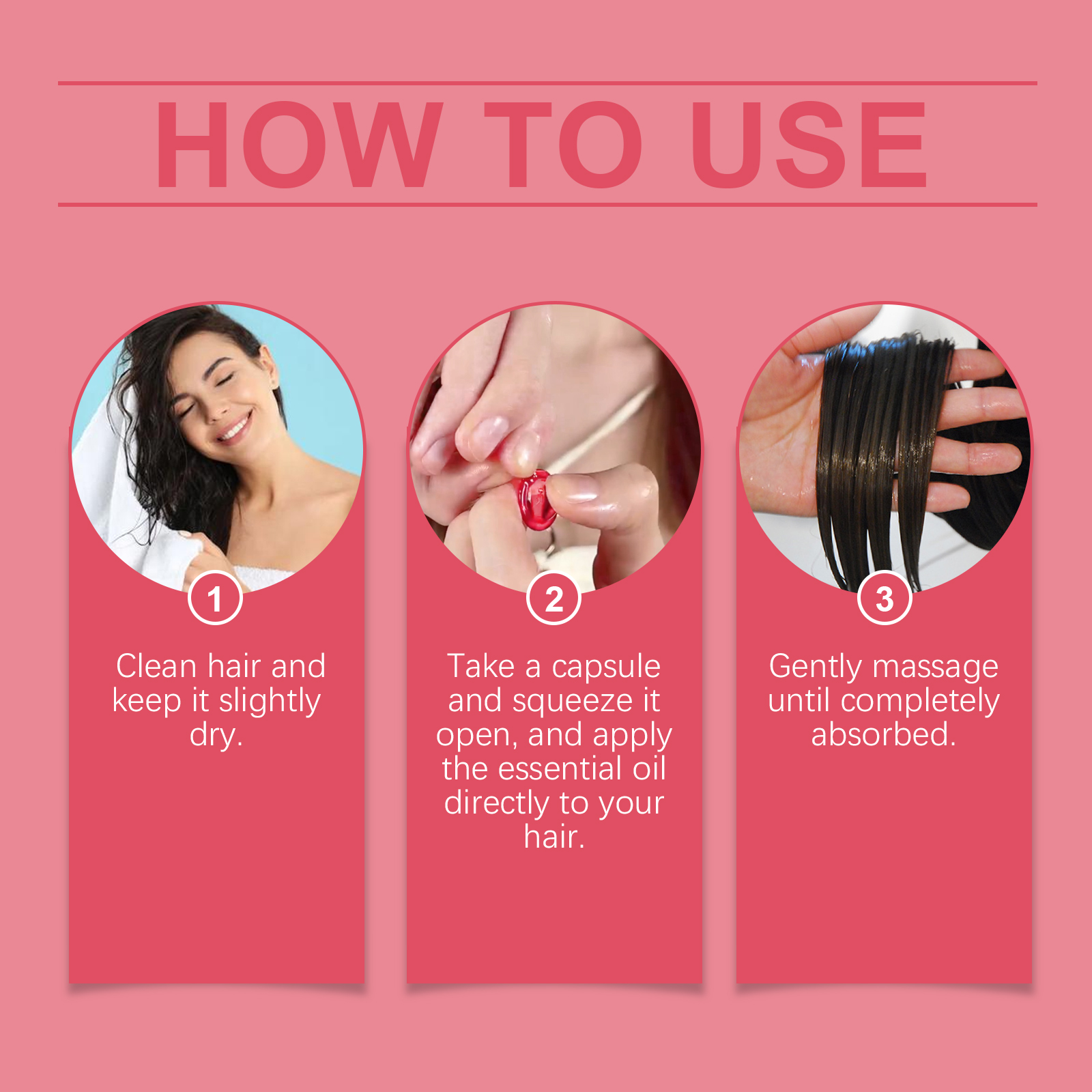EELHOE Hair Oils & Treatments hair treatment smooth oil 30pieces | Premium Hair Care - Image 6