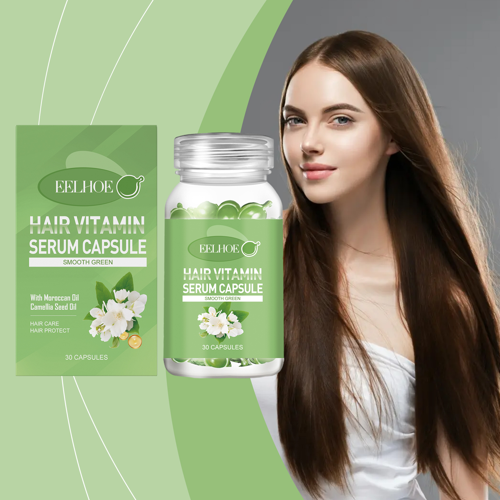 EELHOE Hair Oils & Treatments hair treatment smooth oil 30pieces | Premium Hair Care - Image 2