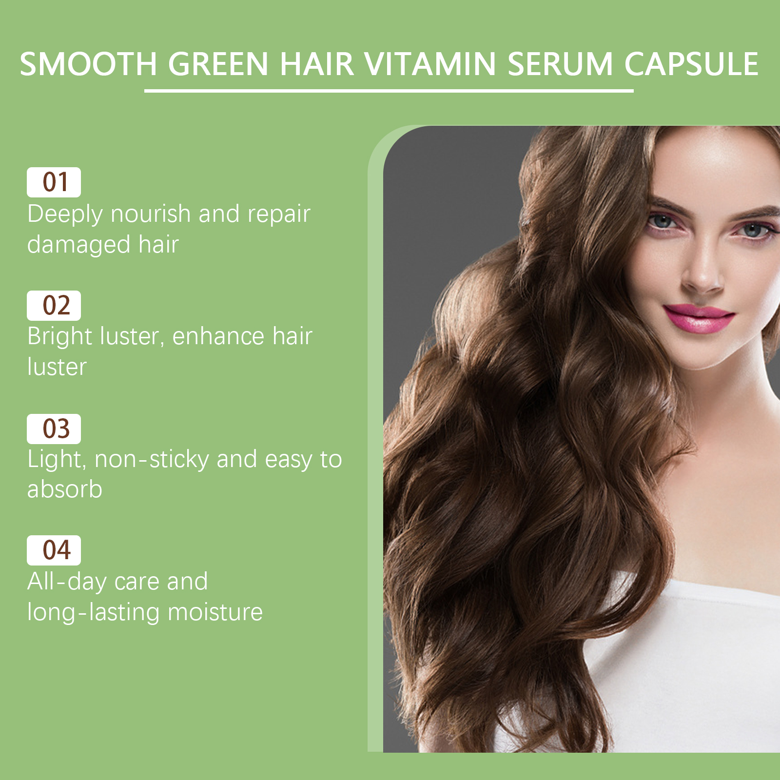 EELHOE Hair Oils & Treatments hair treatment smooth oil 30pieces | Premium Hair Care - Image 4