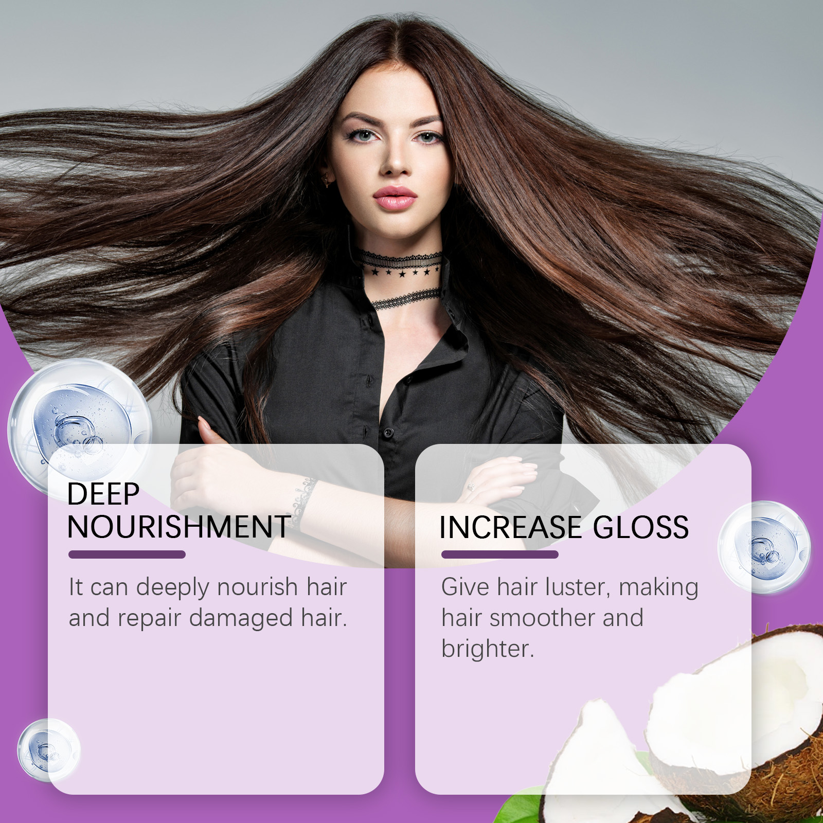 EELHOE Hair Masks & Treatments smooth volumizing hydrating 100g | Premium Hair Care - Image 4