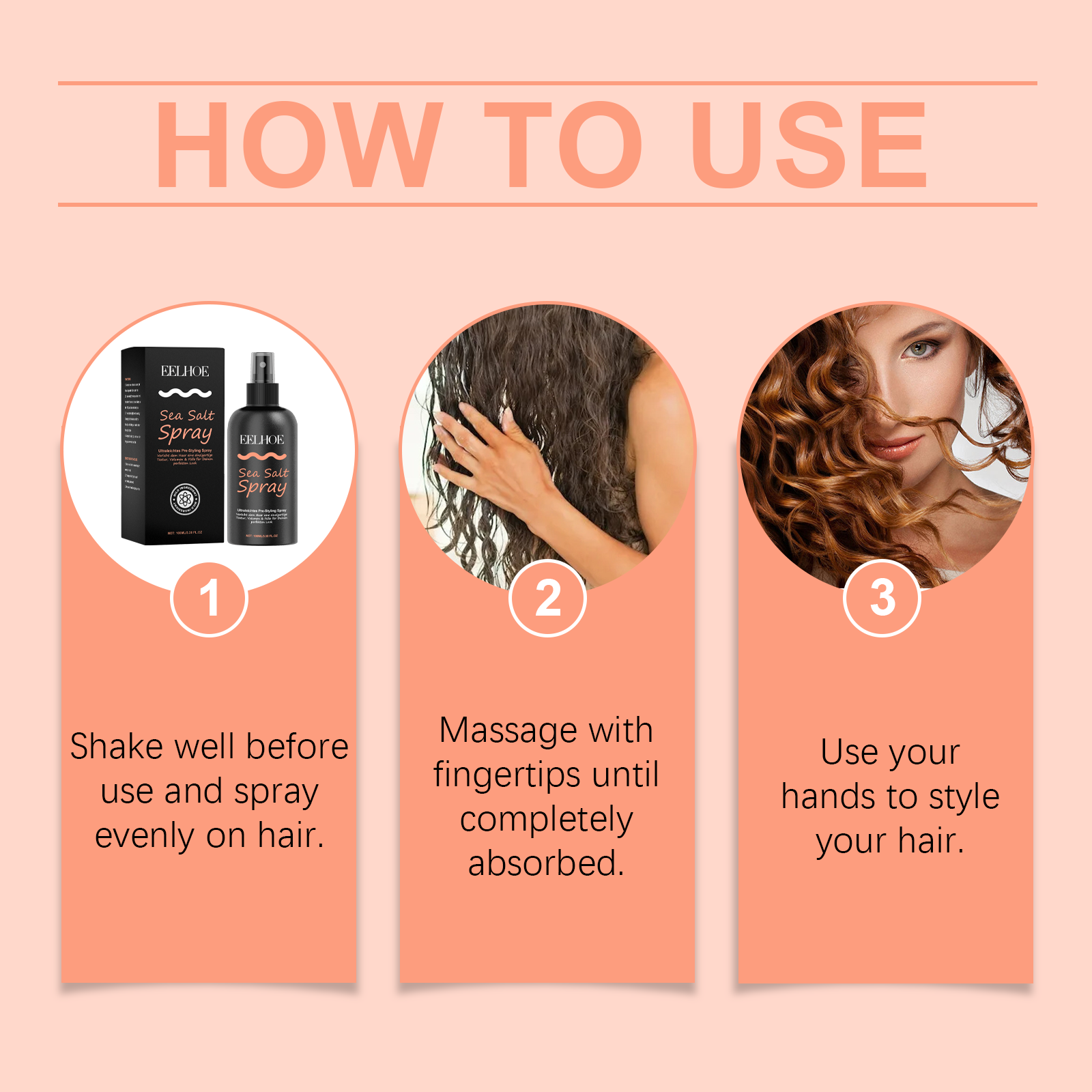 EELHOE Hair Mousse & Gel volumizing oil control refreshing 100ml | Premium Hair Care - Image 6