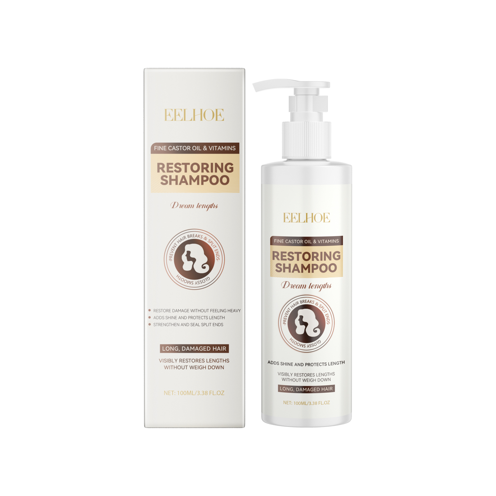 EELHOE Shampoo shampoo oil control repair 100ml | Premium Hair Care