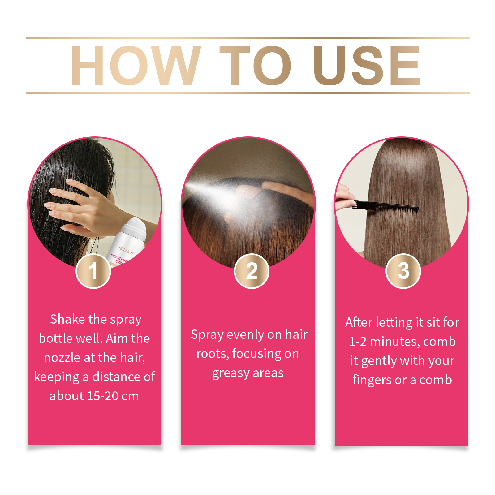 EELHOE Hair Serums & Essences volumizing refreshing styling 100ml | Premium Hair Care - Image 6