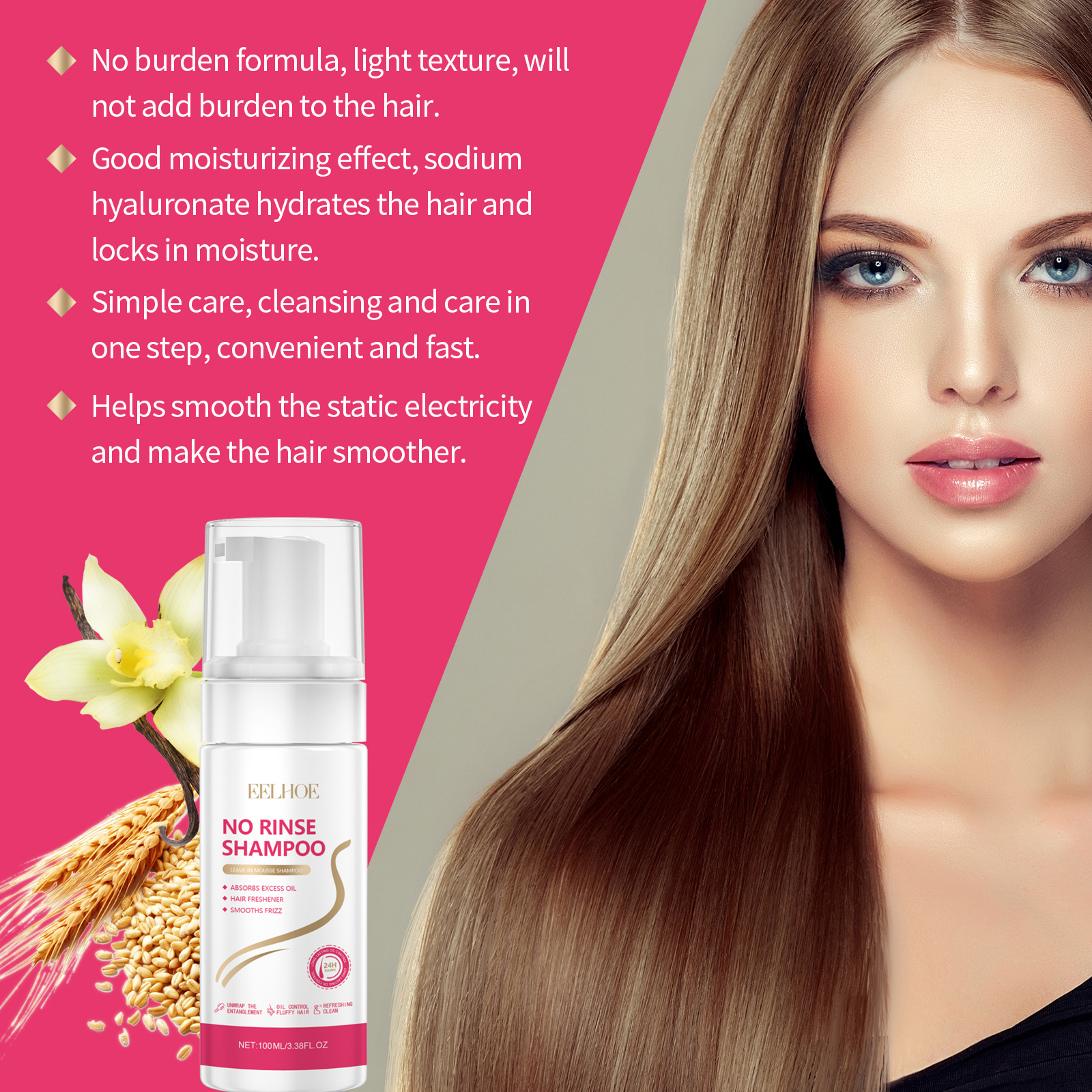 EELHOE Hair Serums & Essences shampoo volumizing 100ml | Premium Hair Care - Image 4