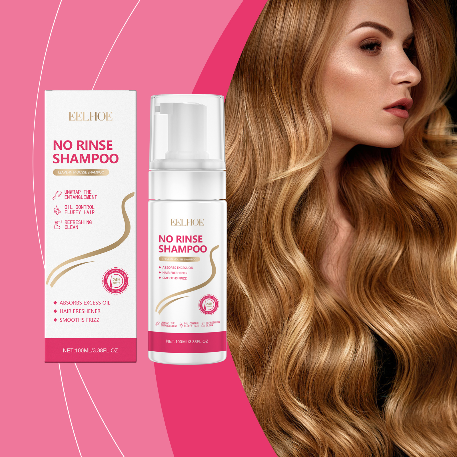EELHOE Hair Serums & Essences shampoo volumizing 100ml | Premium Hair Care - Image 2