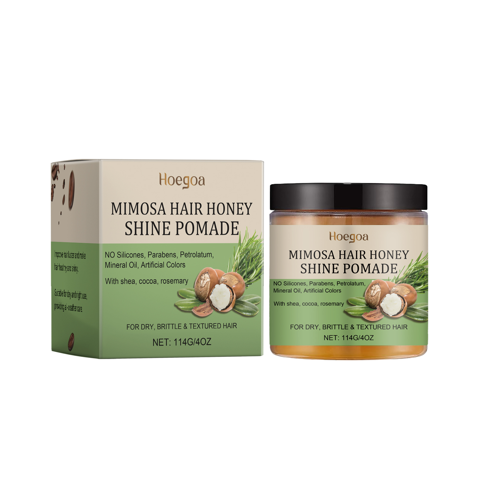 Hoegoa Hair Mousse & Gel hair treatment smooth repair 114g | Premium Hair Care