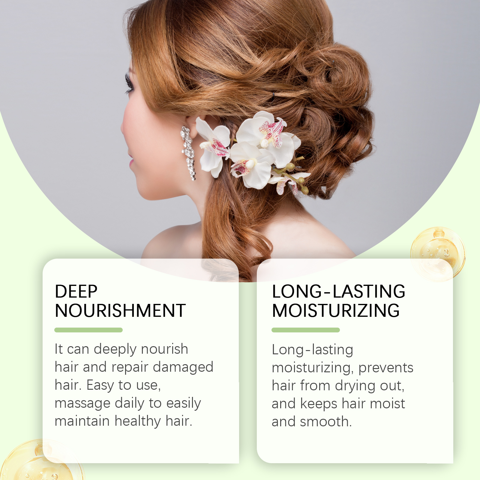 Hoegoa Hair Mousse & Gel hair treatment smooth repair 114g | Premium Hair Care - Image 3