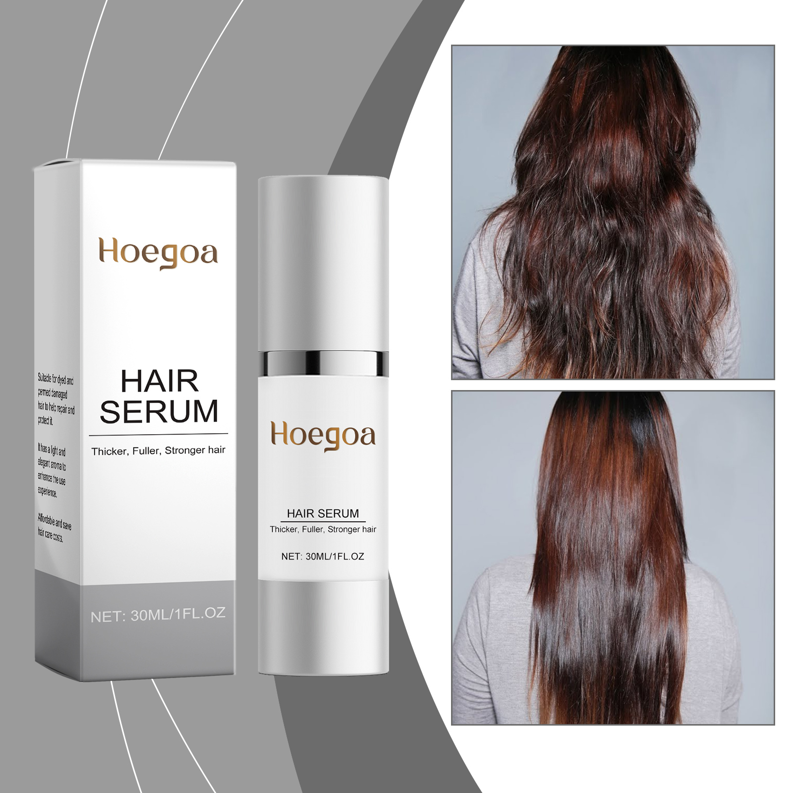 Hoegoa Conditioner hair treatment moisturizing smooth 30ml/盒 | Premium Hair Care - Image 2