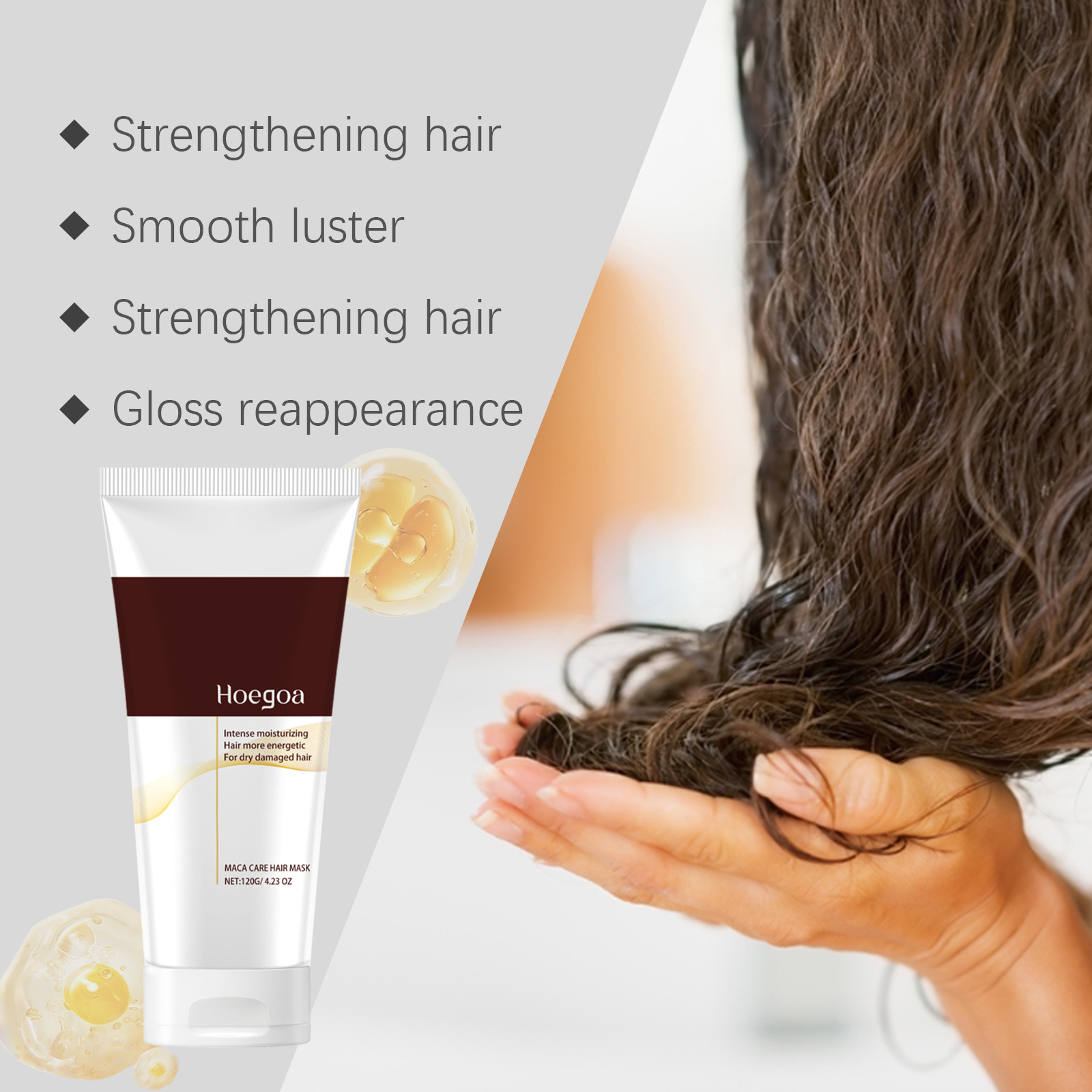 Hoegoa Hair Masks & Treatments moisturizing smooth hydrating 120g | Premium Hair Care - Image 4
