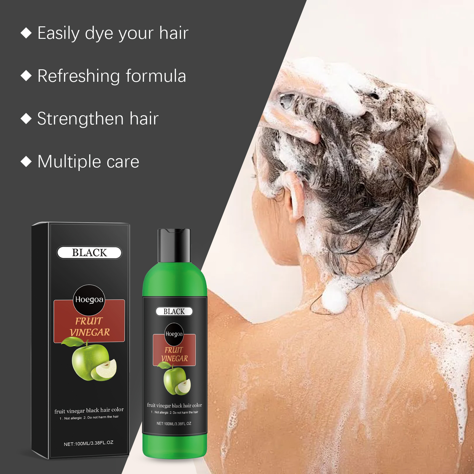 Hoegoa Shampoo hair treatment shampoo smooth 100ml | Premium Hair Care - Image 4