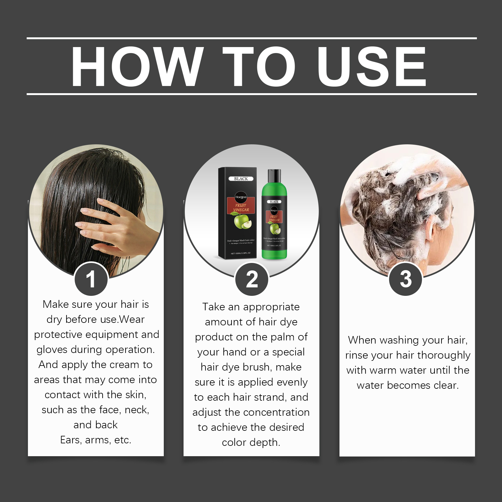Hoegoa Shampoo hair treatment shampoo smooth 100ml | Premium Hair Care - Image 6