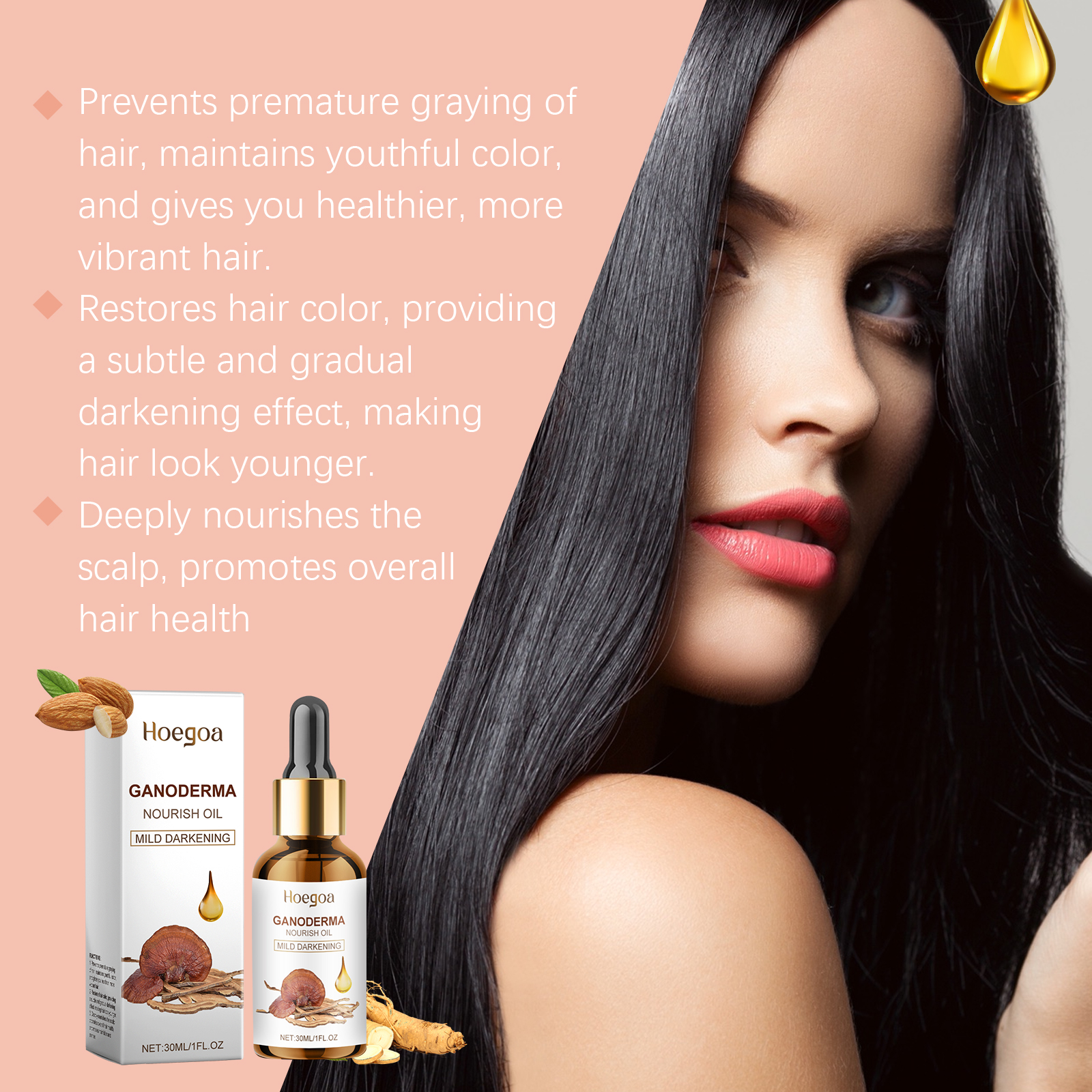 Hoegoa Hair Oils & Treatments hair treatment smooth essence 30ml | Premium Hair Care - Image 4