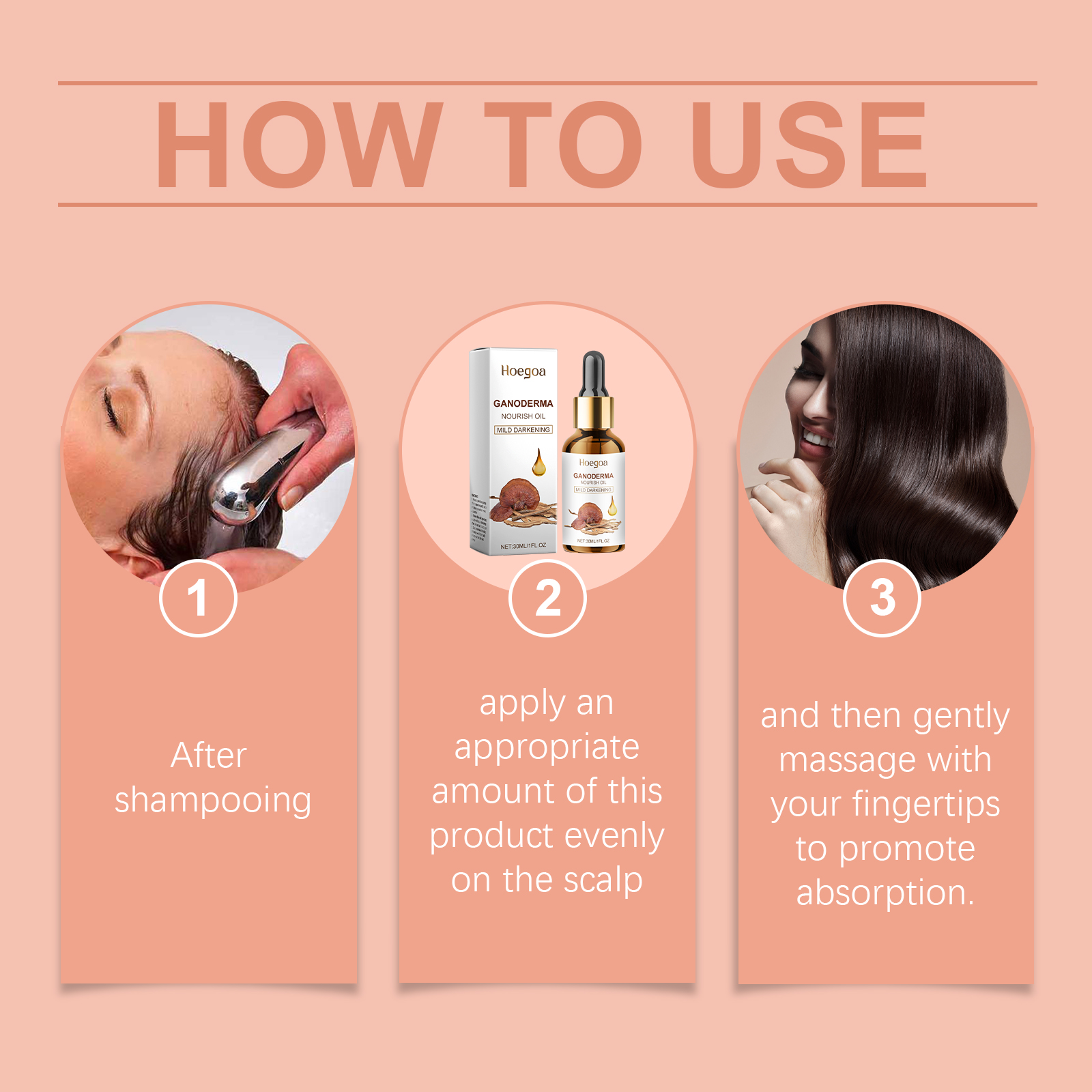 Hoegoa Hair Oils & Treatments hair treatment smooth essence 30ml | Premium Hair Care - Image 6