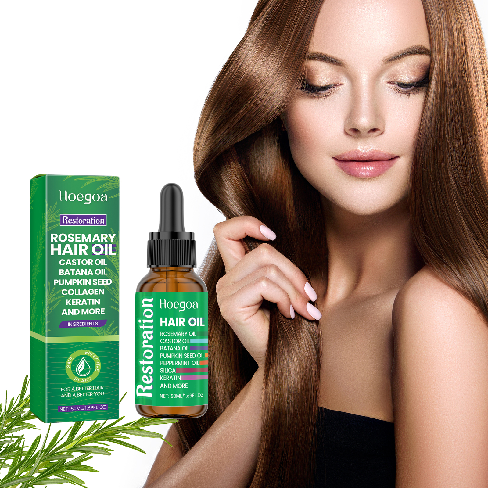 Hoegoa Hair Oils & Treatments hair treatment moisturizing smooth 50ml | Premium Hair Care - Image 2