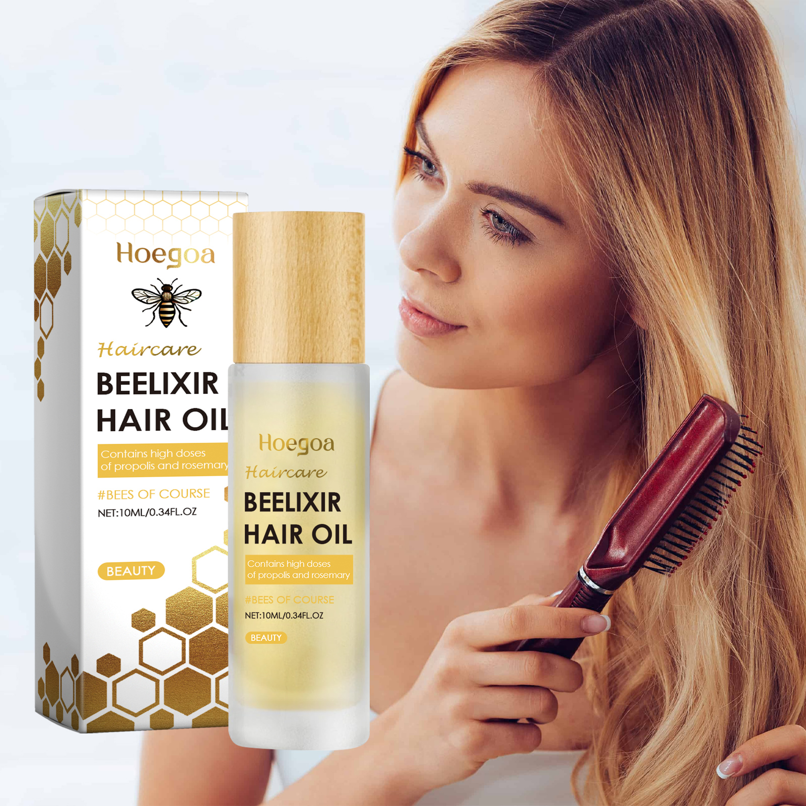 Hoegoa Hair Oils & Treatments hair treatment smooth repair 10ml/盒 | Premium Hair Care - Image 2