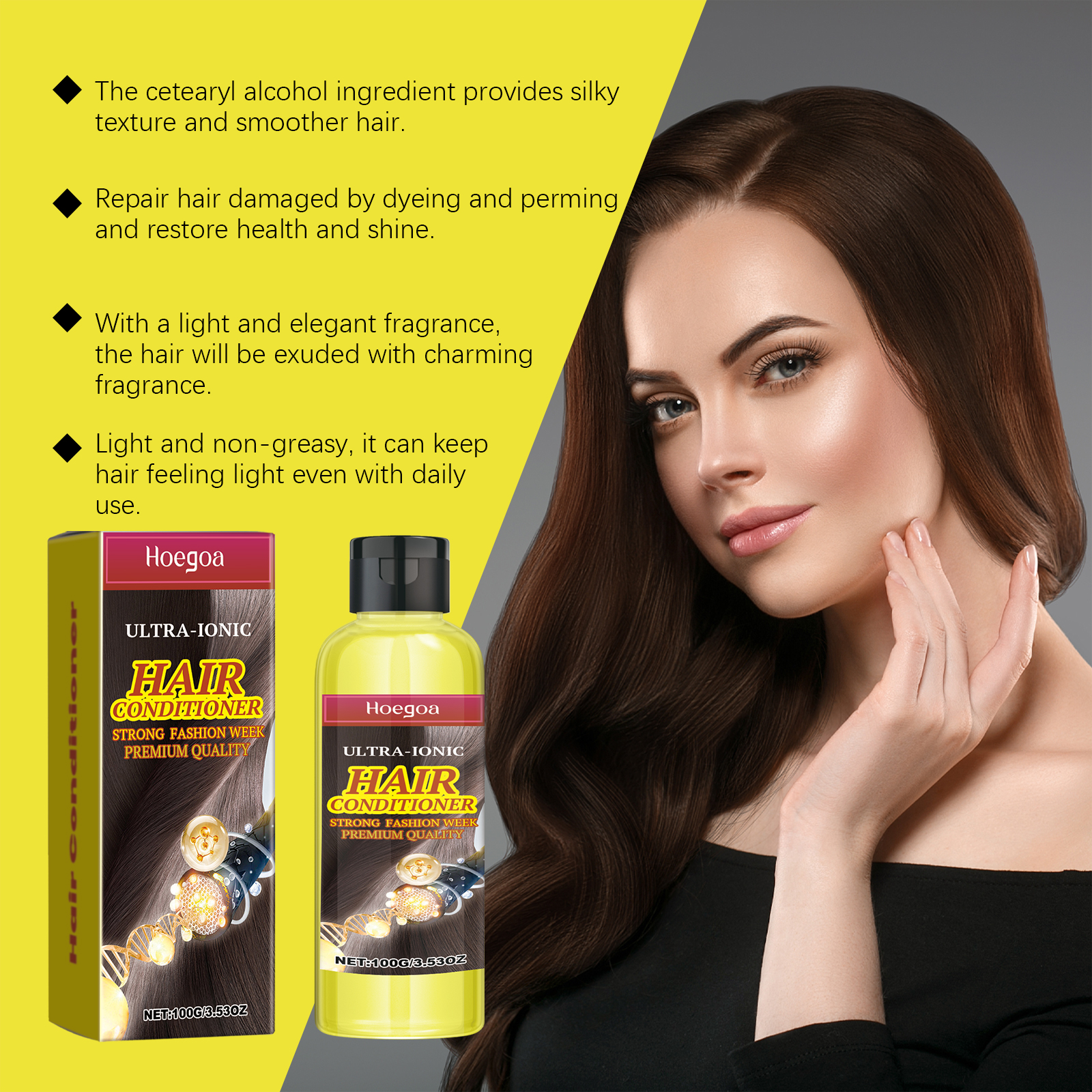 Hoegoa Conditioner hair treatment moisturizing repair 100g | Premium Hair Care - Image 4