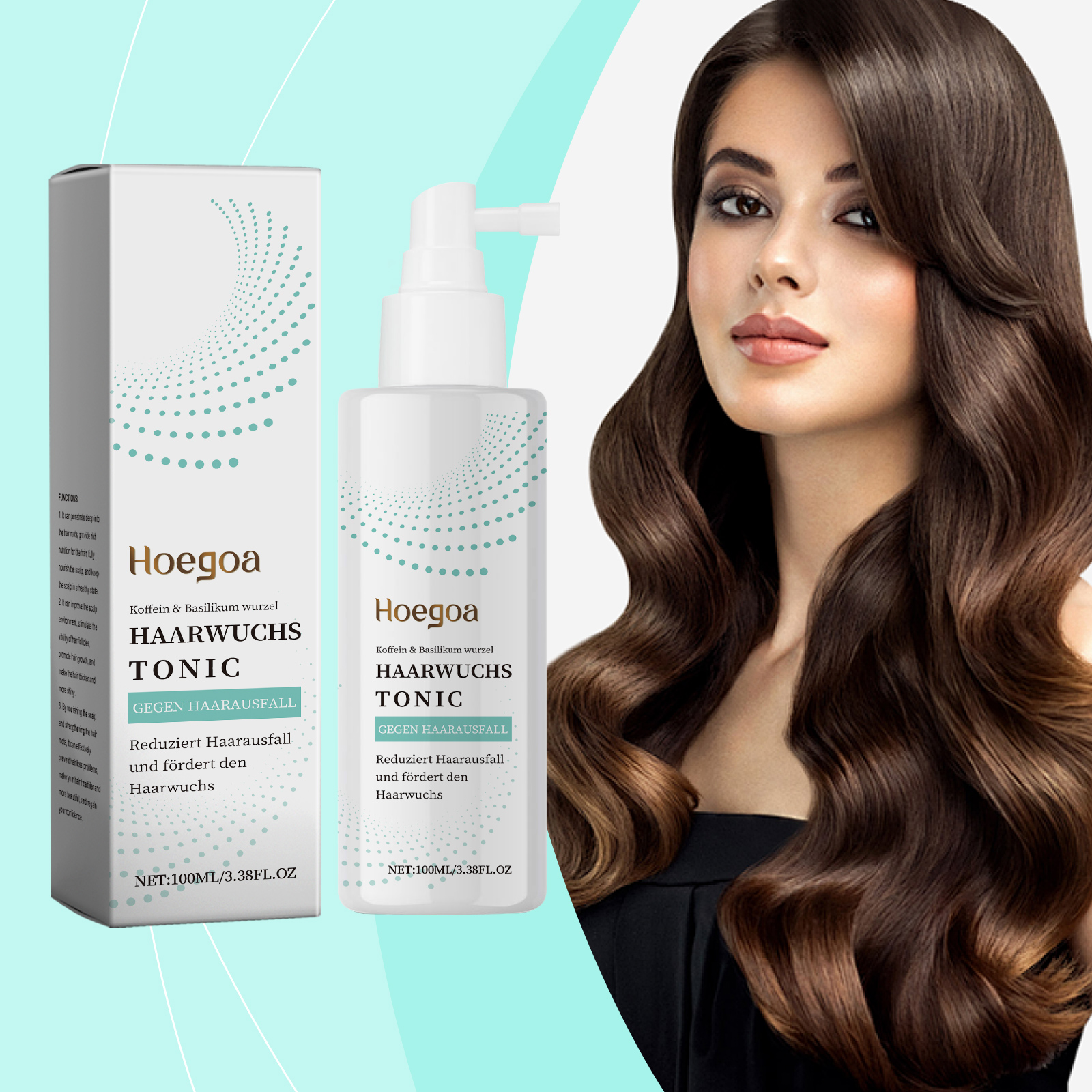 Hoegoa Hair Serums & Essences smooth repair spray 100ml | Premium Hair Care - Image 2