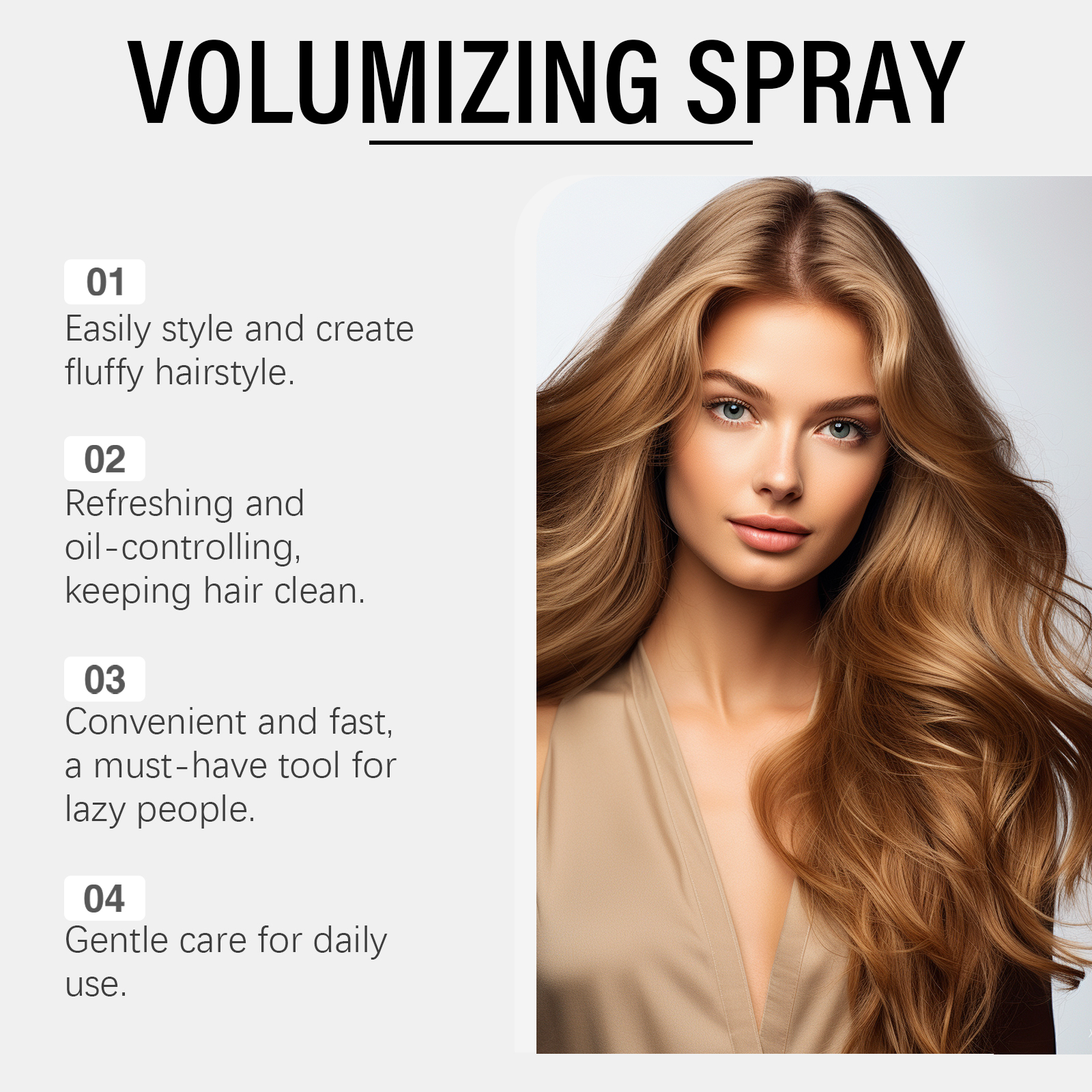 Hoegoa Hair Mousse & Gel volumizing refreshing styling 60ml | Premium Hair Care - Image 3