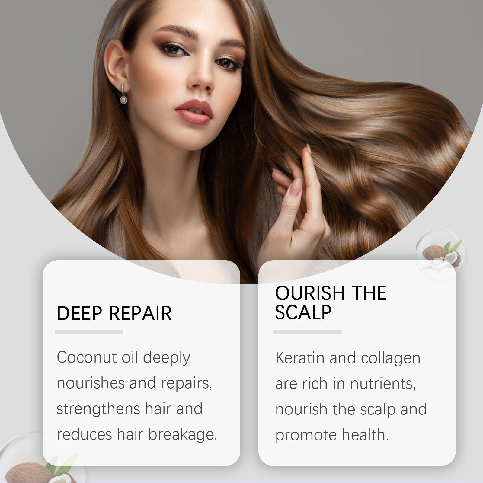 Hoegoa Shampoo hair treatment moisturizing smooth 1set | Premium Hair Care - Image 3