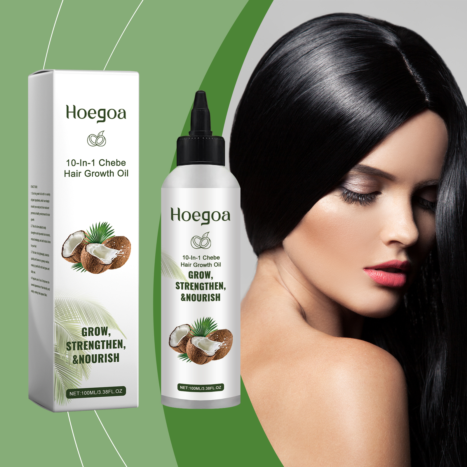Hoegoa Hair Oils & Treatments hair treatment smooth essence 100ml | Premium Hair Care - Image 2