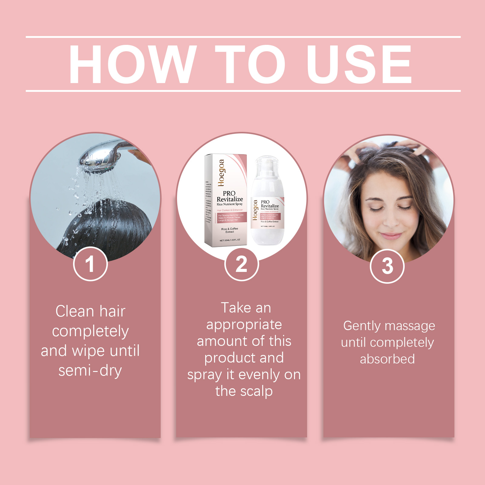 Hoegoa Hair Serums & Essences hair care hair treatment smooth 50ml | Premium Hair Care - Image 6